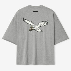 Philadelphia Eagles Fear of God x NFL Unisex 3/4-Sleeve T-Shirt Heather Gray - NFL