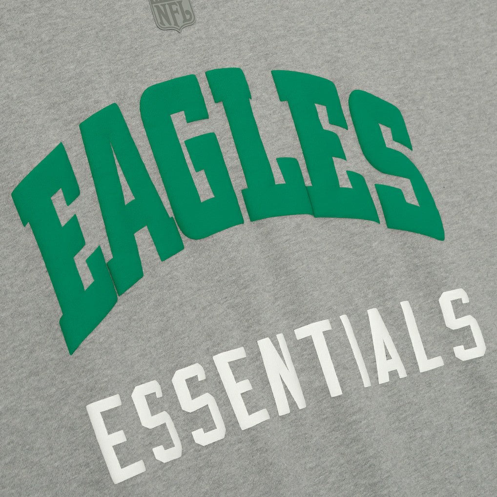 Philadelphia Eagles Fear of God x NFL Unisex 3/4-Sleeve T-Shirt Heather Gray - NFL