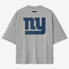 New York Giants Fear of God x NFL Unisex 3/4-Sleeve T-Shirt Heather Gray - NFL