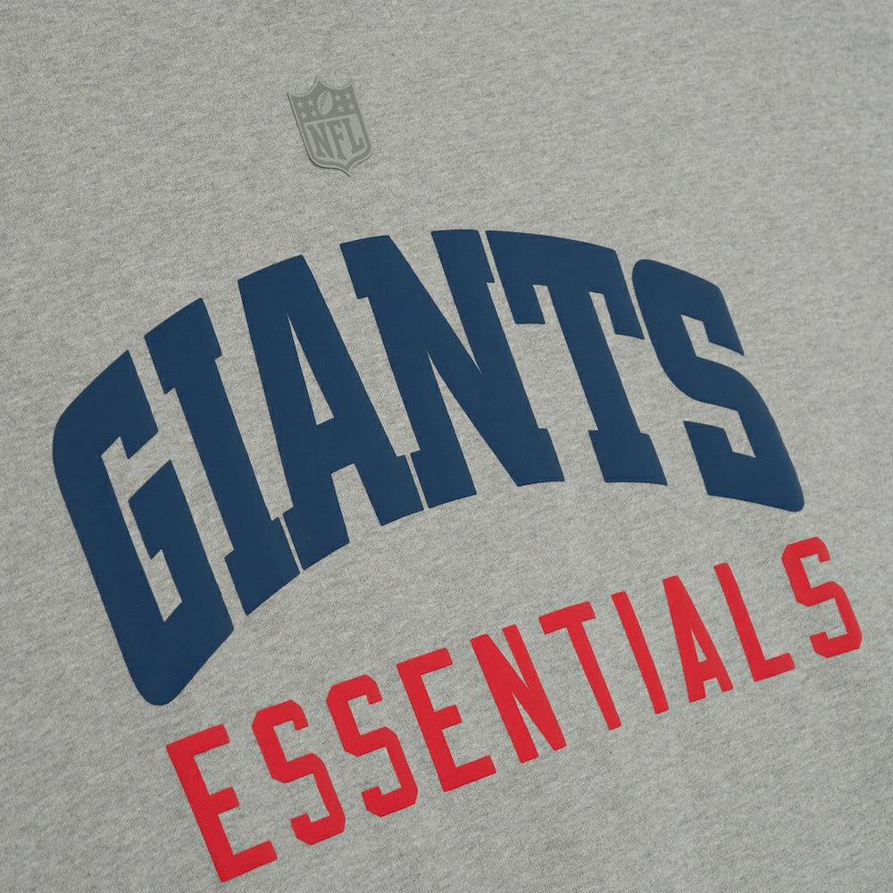 New York Giants Fear of God x NFL Unisex 3/4-Sleeve T-Shirt Heather Gray - NFL