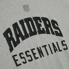 Las Vegas Raiders Fear of God x NFL Unisex 3/4-Sleeve T-Shirt Heather Gray - NFL