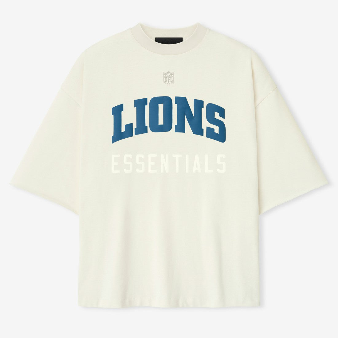 Detroit Lions Fear of God x NFL Unisex 3/4-Sleeve T-Shirt Cream - NFL
