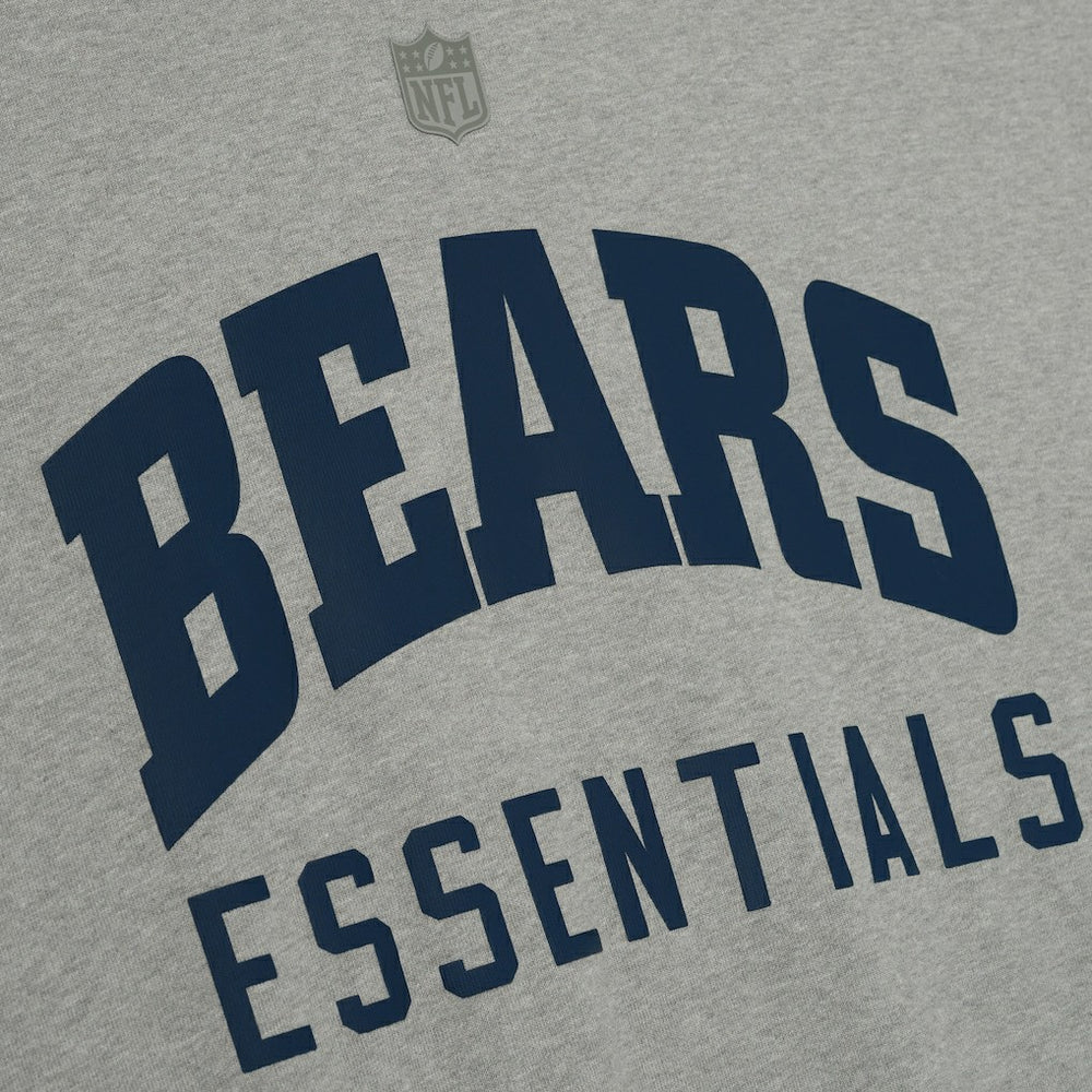 Chicago Bears Fear of God x NFL Unisex 3/4-Sleeve T-Shirt Heather Gray - NFL