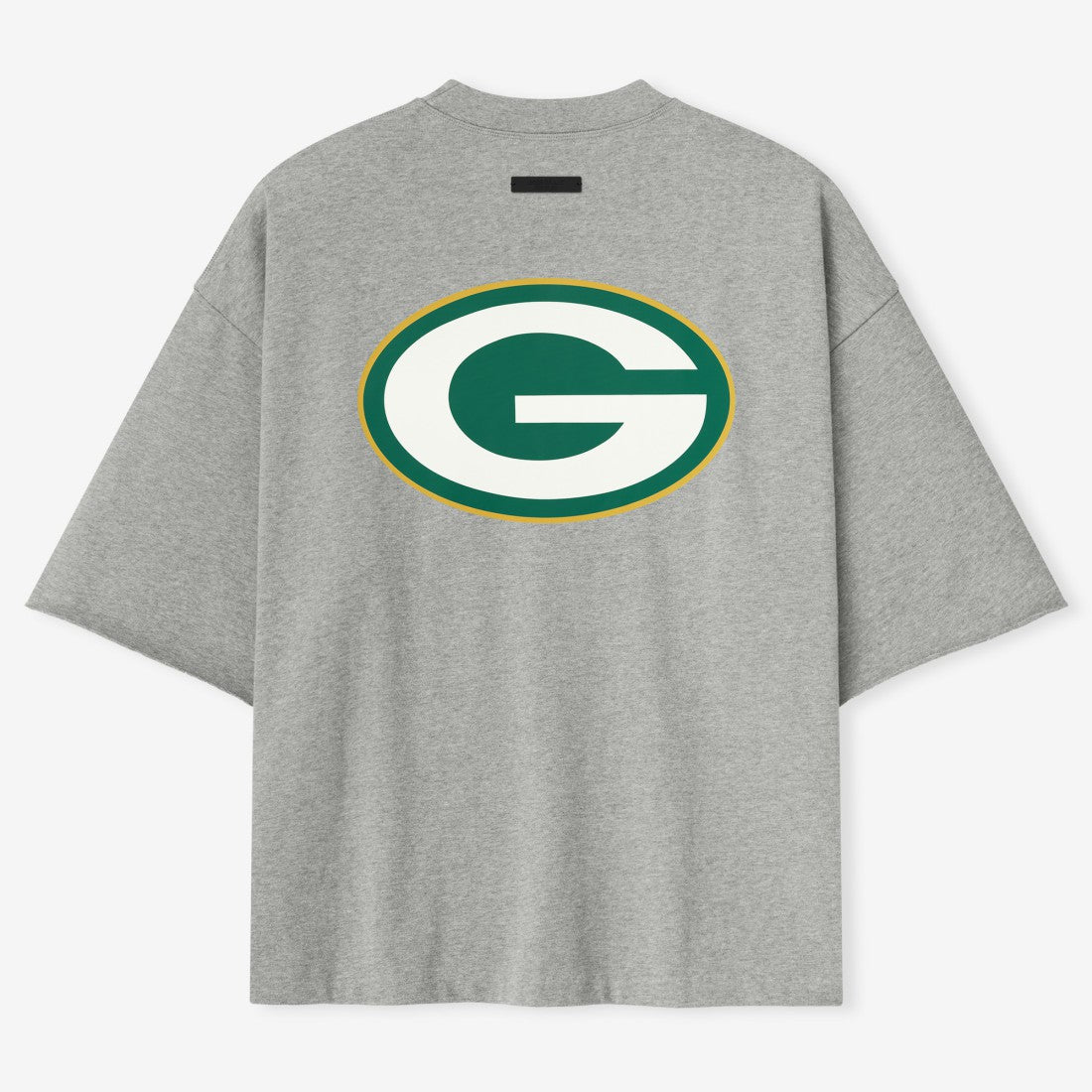 Green Bay Packers Fear of God x NFL Unisex 3/4-Sleeve T-Shirt Heather Gray - NFL