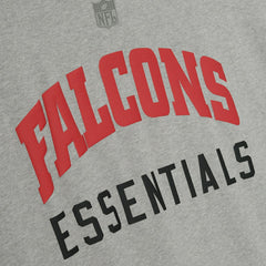 Atlanta Falcons Fear of God x NFL Unisex 3/4-Sleeve T-Shirt Heather Gray - NFL