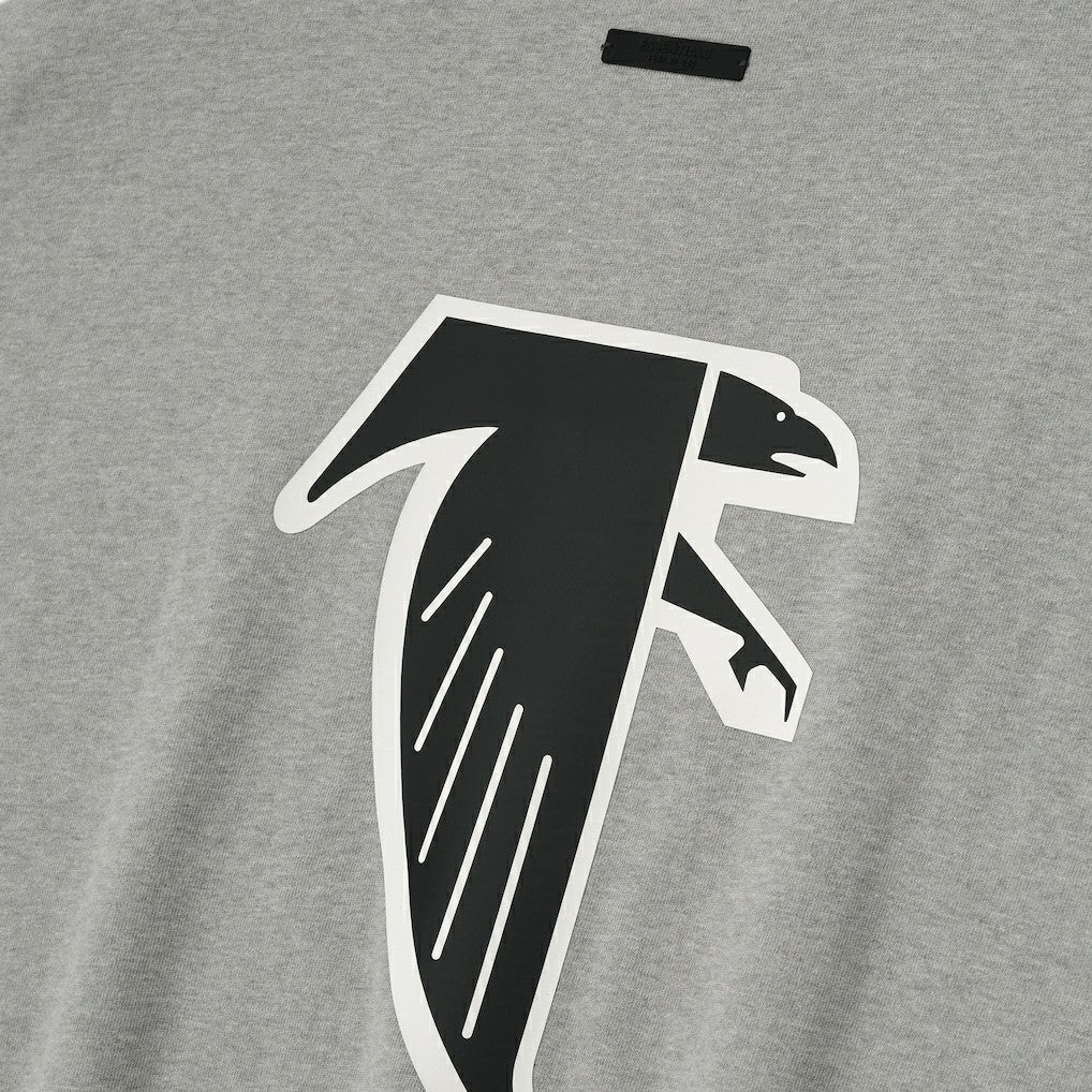 Atlanta Falcons Fear of God x NFL Unisex 3/4-Sleeve T-Shirt Heather Gray - NFL