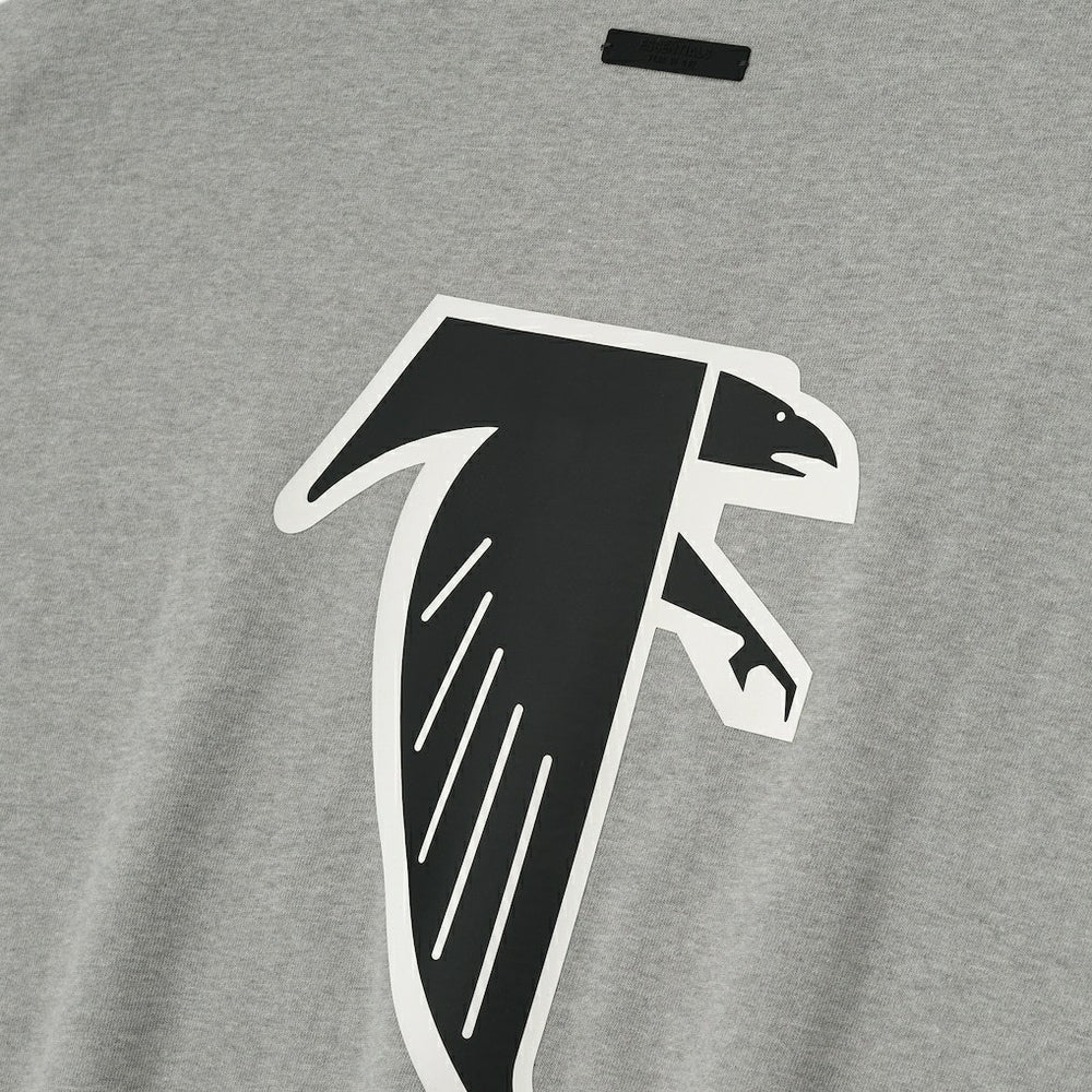Atlanta Falcons Fear of God x NFL Unisex 3/4-Sleeve T-Shirt Heather Gray - NFL