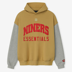 San Francisco 49ers Fear of God x NFL Unisex Sport Hoodie Gold/Heather Gray - NFL