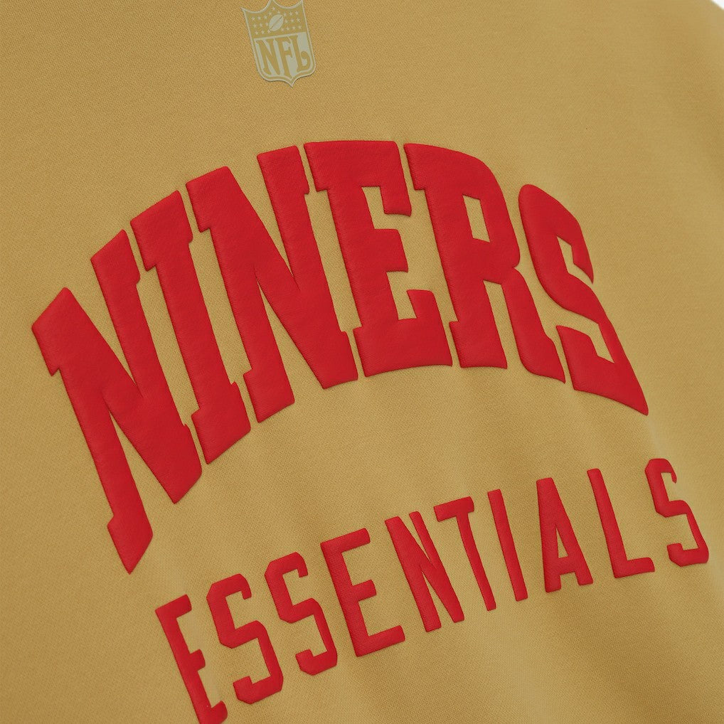 San Francisco 49ers Fear of God x NFL Unisex Sport Hoodie Gold/Heather Gray - NFL