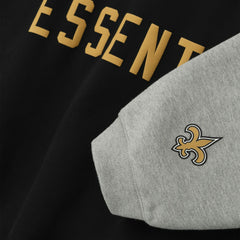 New Orleans Saints Fear of God x NFL Unisex Sport Hoodie Black/Heather Gray - NFL
