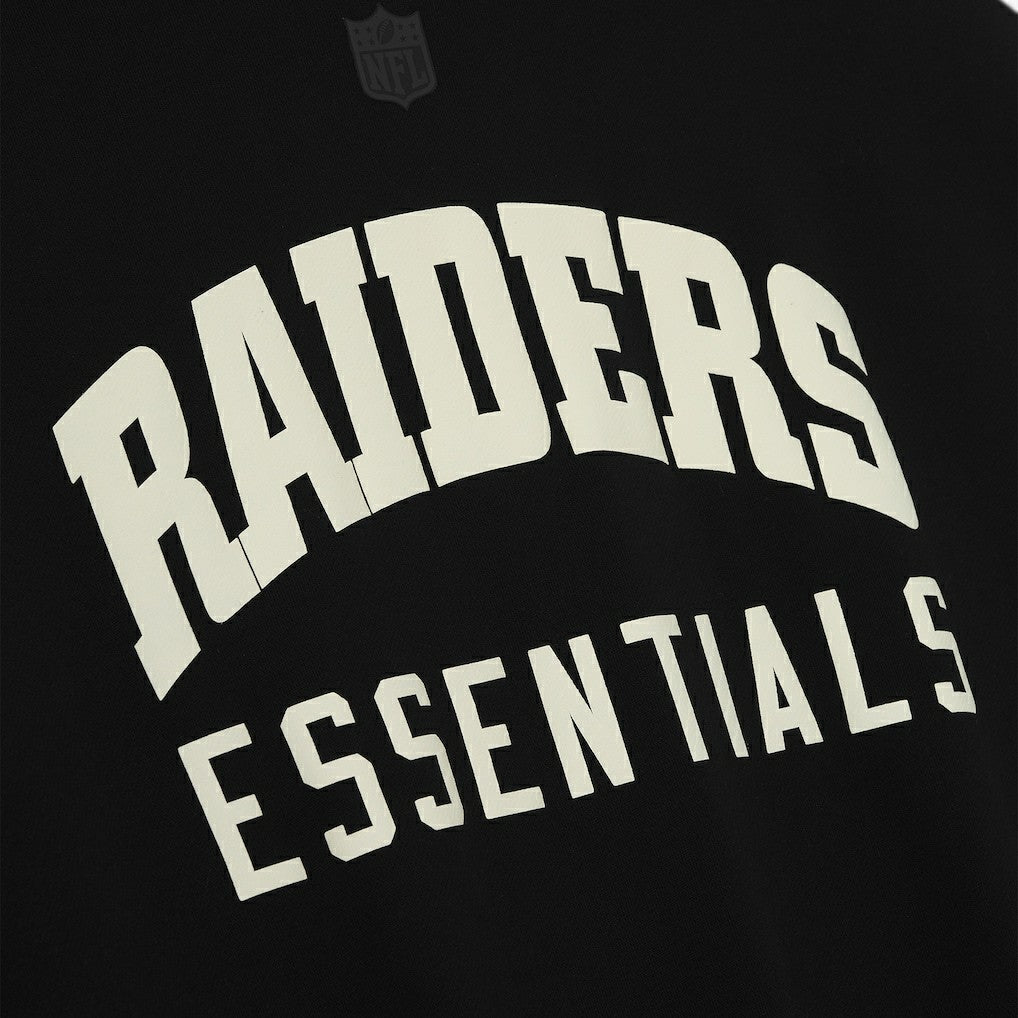 Las Vegas Raiders Fear of God x NFL Unisex Sport Hoodie Black/Heather Gray - NFL