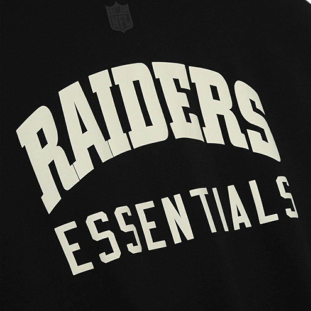 Las Vegas Raiders Fear of God x NFL Unisex Sport Hoodie Black/Heather Gray - NFL
