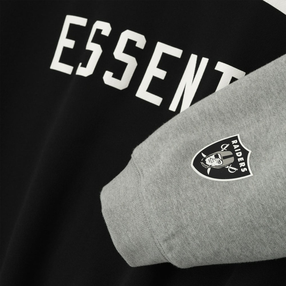 Las Vegas Raiders Fear of God x NFL Unisex Sport Hoodie Black/Heather Gray - NFL