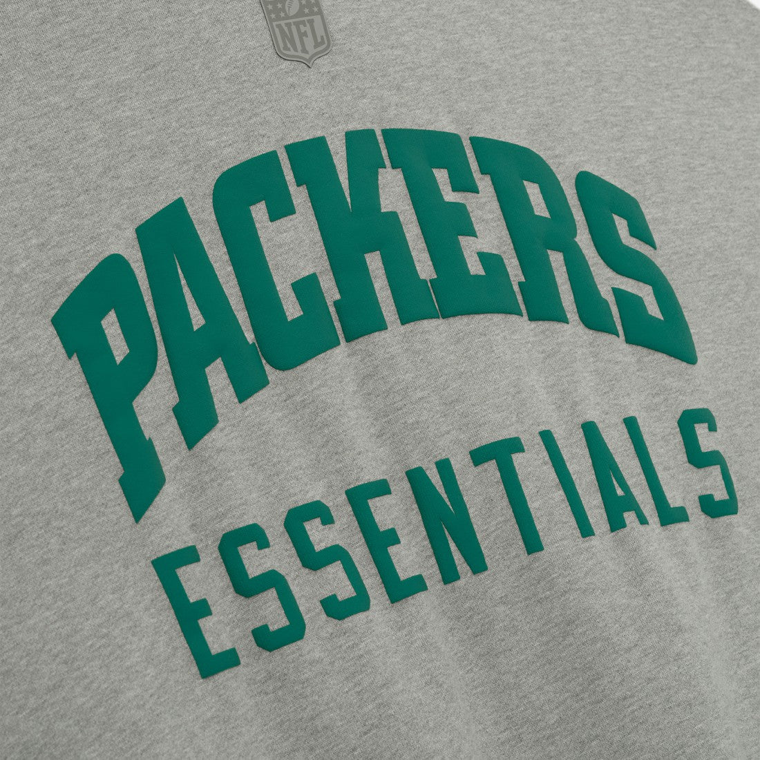 Green Bay Packers Fear of God x NFL Unisex Sport Hoodie Heather Gray/Gold - NFL