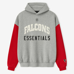 Atlanta Falcons Fear of God x NFL Unisex Sport Hoodie Heather Gray/Red - NFL