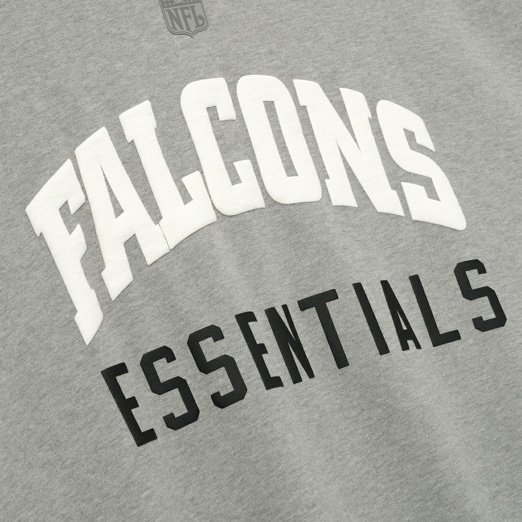 Atlanta Falcons Fear of God x NFL Unisex Sport Hoodie Heather Gray/Red - NFL