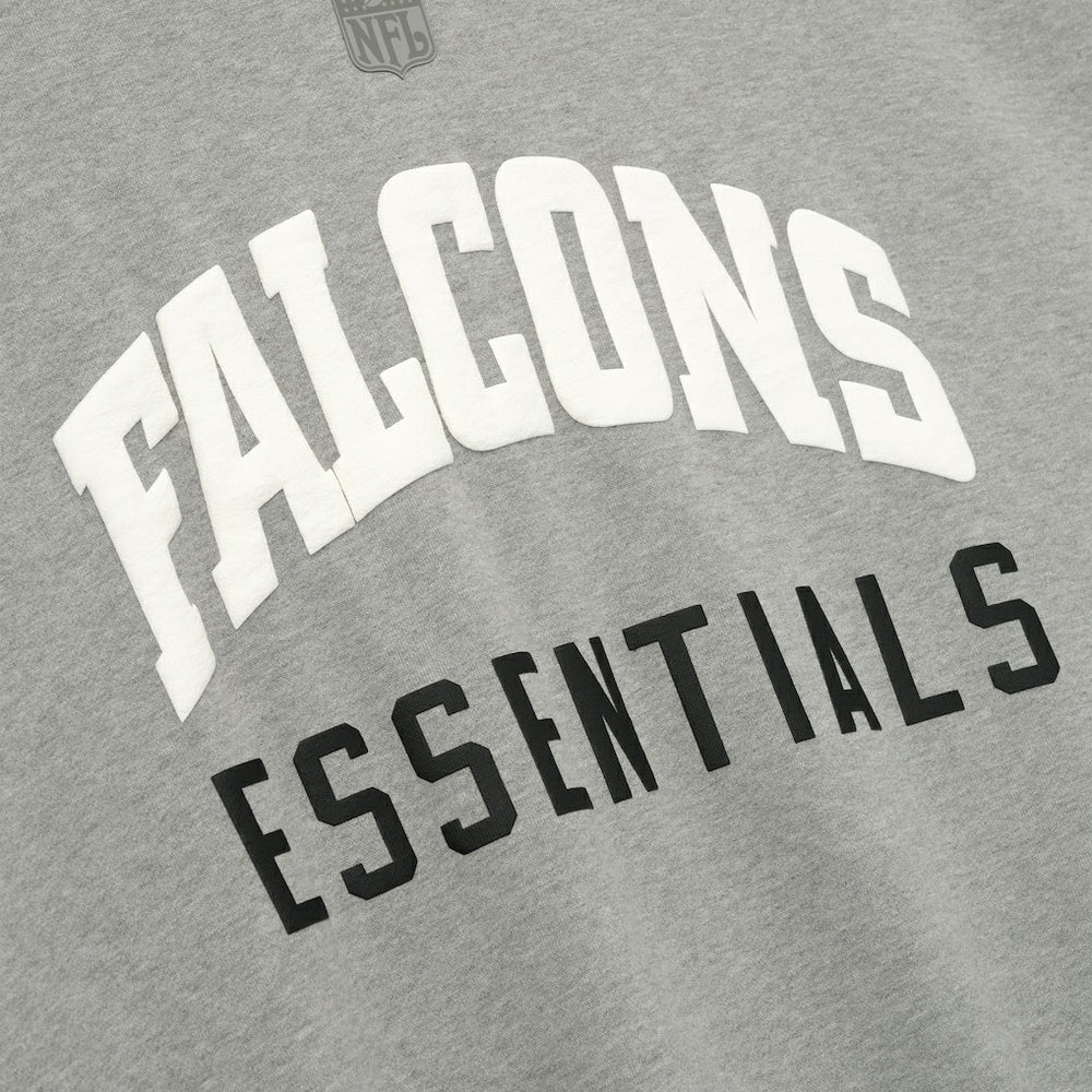 Atlanta Falcons Fear of God x NFL Unisex Sport Hoodie Heather Gray/Red - NFL