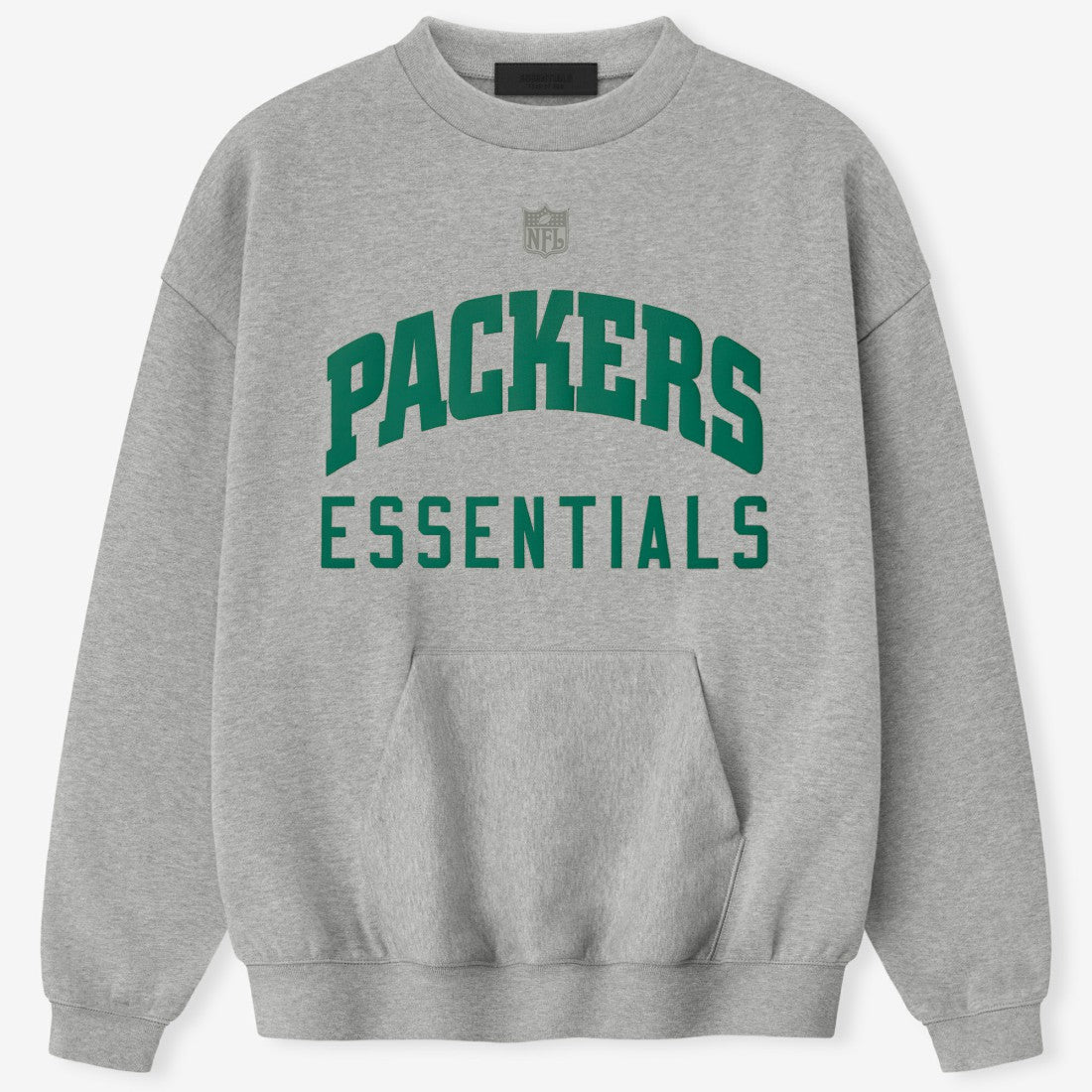 Green Bay Packers Fear of God x NFL Unisex Sport Sweatshirt Heather Gray - NFL