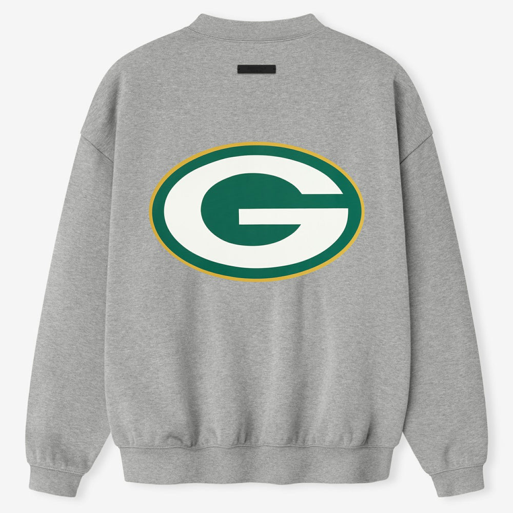 Green Bay Packers Fear of God x NFL Unisex Sport Sweatshirt Heather Gray - NFL