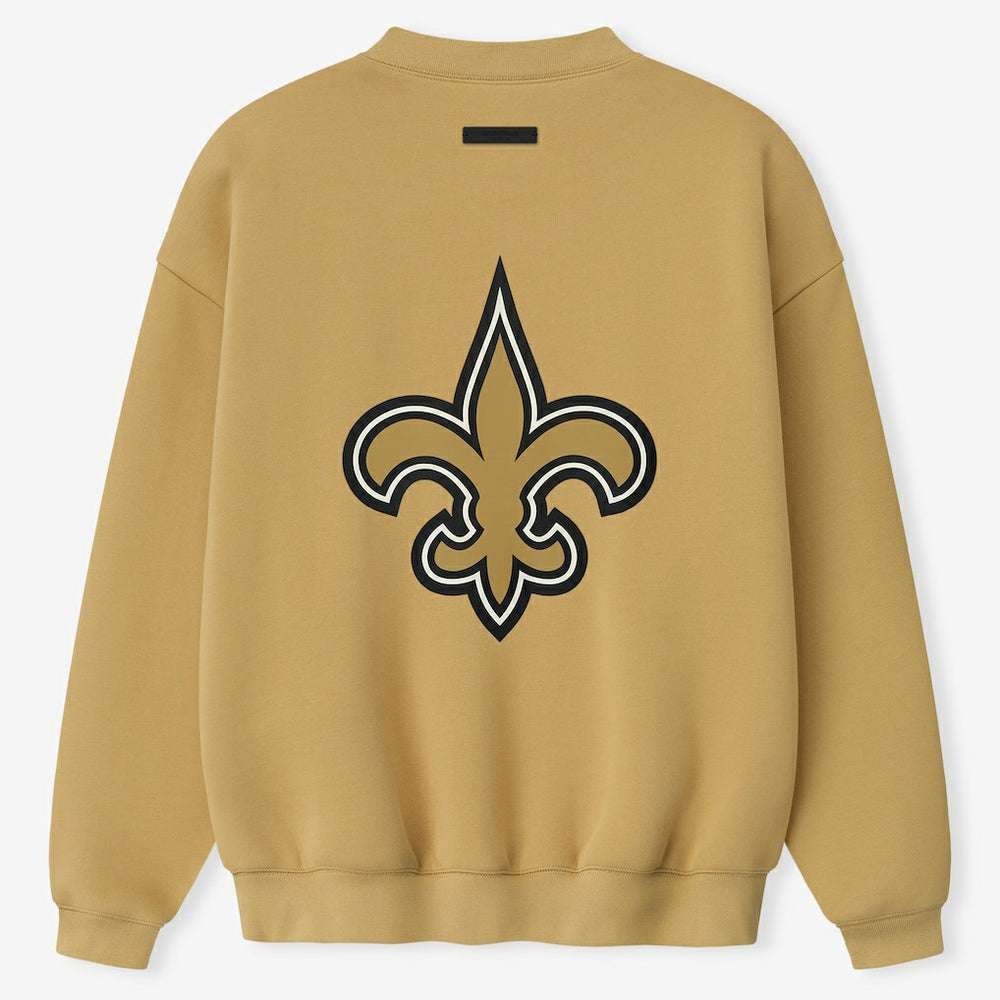 New Orleans Saints Fear of God x NFL Unisex Sport Sweatshirt Gold - NFL