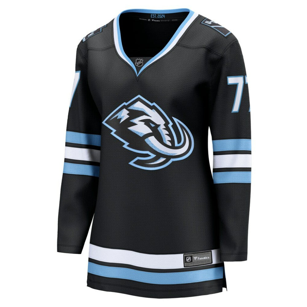JJ Peterka Utah Mammoth Fanatics Women's Home Breakaway Jersey - Black | NHL Jerseys