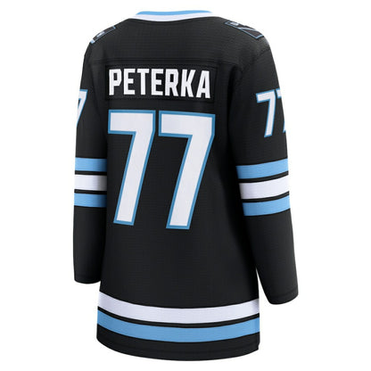 JJ Peterka Utah Mammoth Fanatics Women's Home Breakaway Jersey - Black | NHL Jerseys