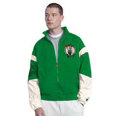 NBA - Boston Celtics Starter The Gust Full-Zip Hooded Jacket - Green