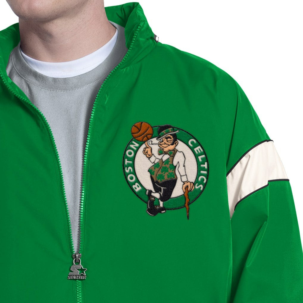 NBA - Boston Celtics Starter The Gust Full-Zip Hooded Jacket - Green