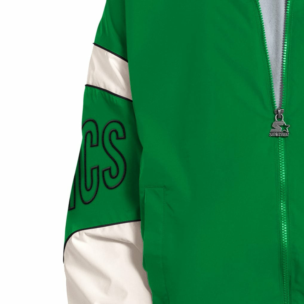 NBA - Boston Celtics Starter The Gust Full-Zip Hooded Jacket - Green