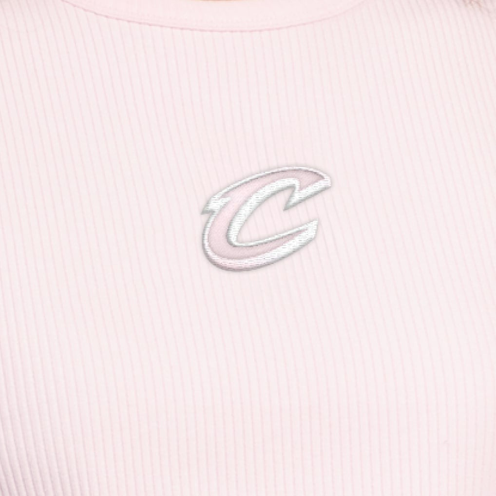 NBA - Cleveland Cavaliers Starter Women's Pastel Ribbed Tank Top - Pink