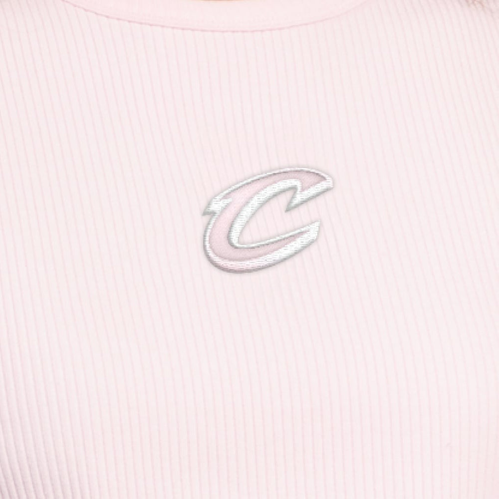 NBA - Cleveland Cavaliers Starter Women's Pastel Ribbed Tank Top - Pink