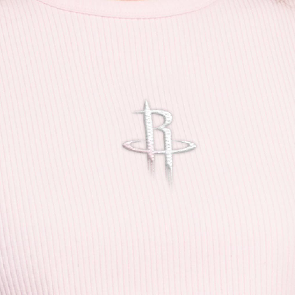 NBA - Houston Rockets Starter Women's Pastel Ribbed Tank Top - Pink