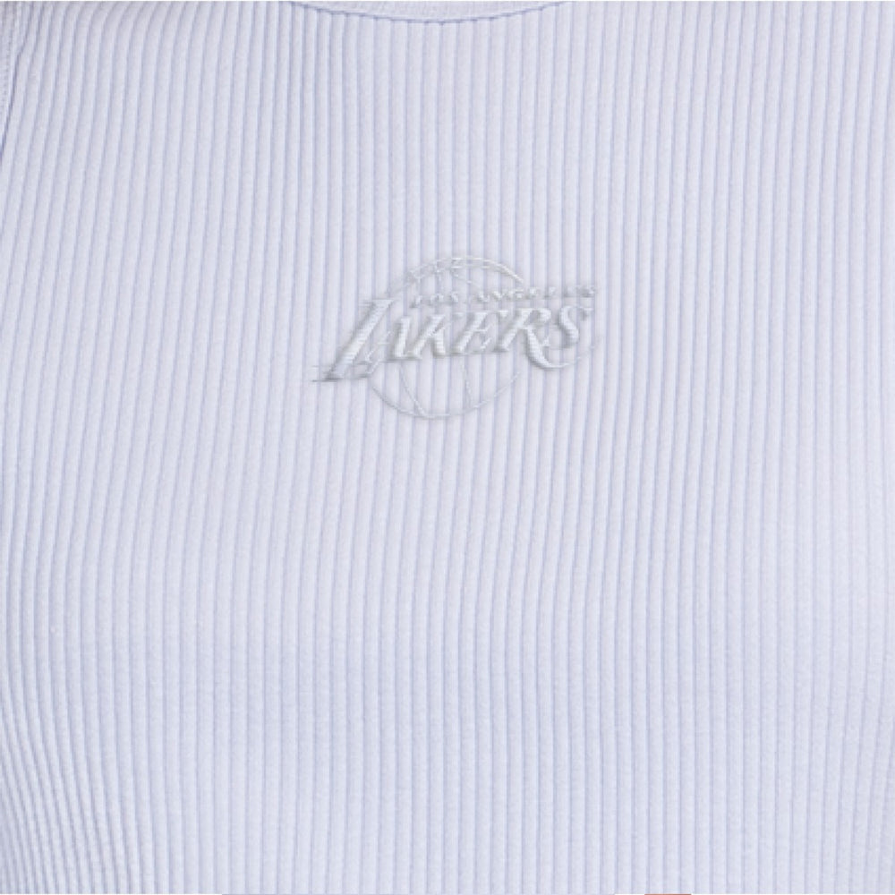 NBA - Los Angeles Lakers Starter Women's Pastel Ribbed Tank Top - Blue