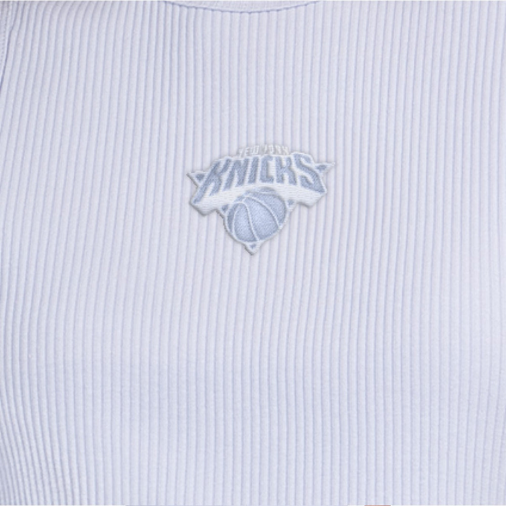 NBA - Minnesota Timberwolves Starter Women's Pastel Ribbed Tank Top - Blue