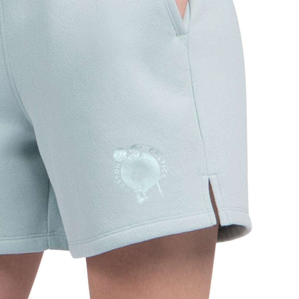 NBA - Boston Celtics Starter Women's Pastel High Waisted Shorts - Light Blue