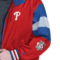 Philadelphia Phillies Pro Player Legacy Lightweight Full-Zip Hooded Jacket Clearance