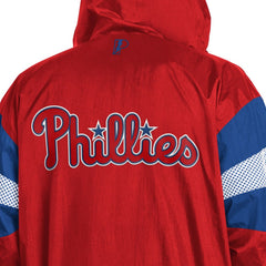 Philadelphia Phillies Pro Player Legacy Lightweight Full-Zip Hooded Jacket Clearance