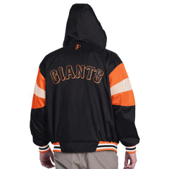 San Francisco Giants Pro Player Legacy Lightweight Full-Zip Hooded Jacket Lifestyle