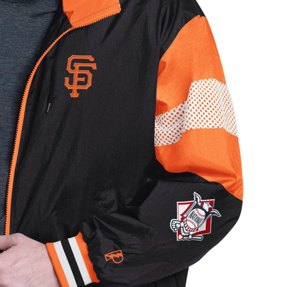 San Francisco Giants Pro Player Legacy Lightweight Full-Zip Hooded Jacket Lifestyle
