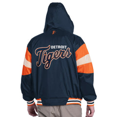 Detroit Tigers Pro Player Legacy Lightweight Full-Zip Hooded Jacket Clearance