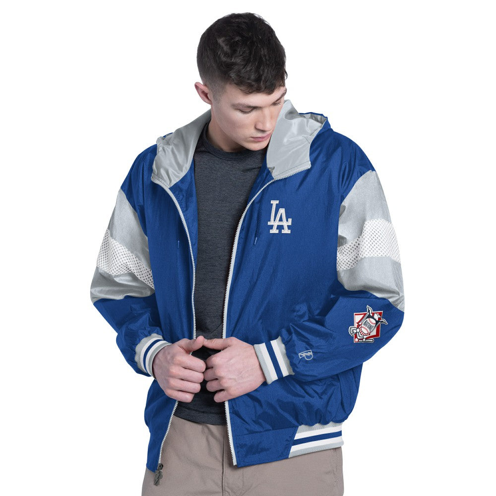 Los Angeles Dodgers Pro Player Legacy Lightweight Full-Zip Hooded Jacket Clearance