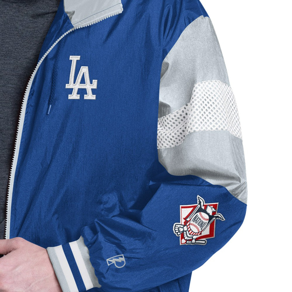 Los Angeles Dodgers Pro Player Legacy Lightweight Full-Zip Hooded Jacket Clearance