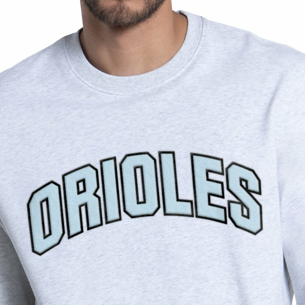 Baltimore Orioles Starter Face of Ice Blue French Terry Sweatshirt Sale