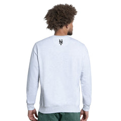 New York Mets Starter Face of Ice Blue French Terry Sweatshirt Sale