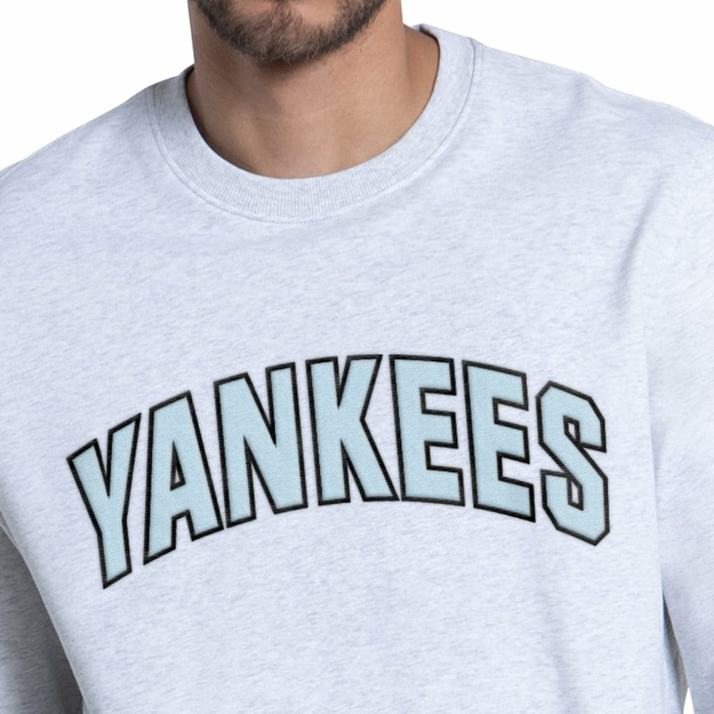 New York Yankees Starter Face of Ice Blue French Terry Sweatshirt discount