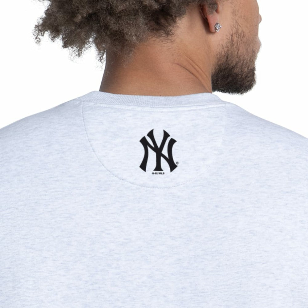 New York Yankees Starter Face of Ice Blue French Terry Sweatshirt discount