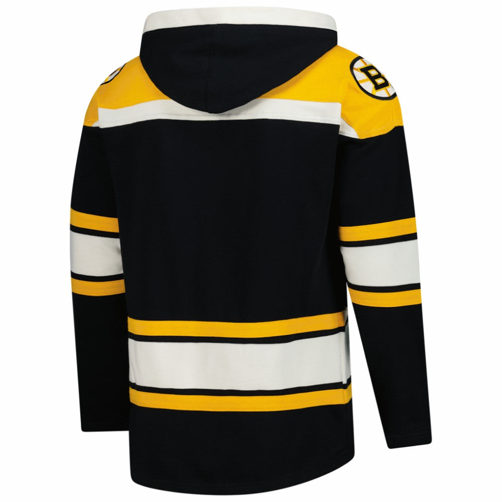 Boston Bruins '47 Superior Lacer Hoodie Black