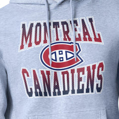 Montreal Canadiens - Starter Comic Style Team Graphic Hoodie Gray