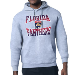 Florida Panthers - Starter Comic Style Team Graphic Hoodie Gray