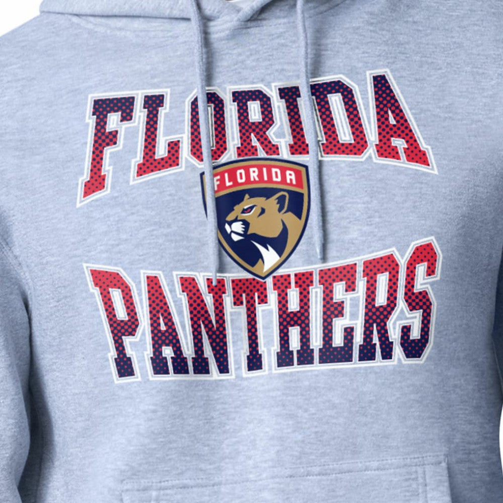 Florida Panthers - Starter Comic Style Team Graphic Hoodie Gray